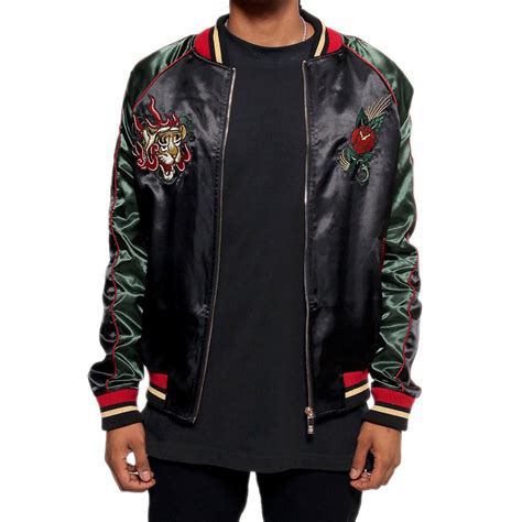 gucci boys bomber jacket|Gucci bomber japanese geisha.